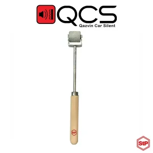 غلتک دمپینگ خودرو اس تی پی  دسته بلند چوبی | STP Roller Long Wooden