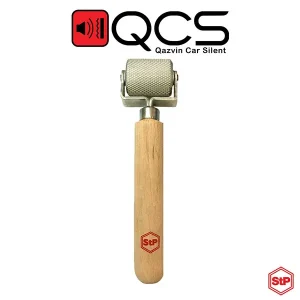 غلتک دمپینگ خودرو اس تی پی  دسته کوتاه چوبی | STP Roller Short Wooden