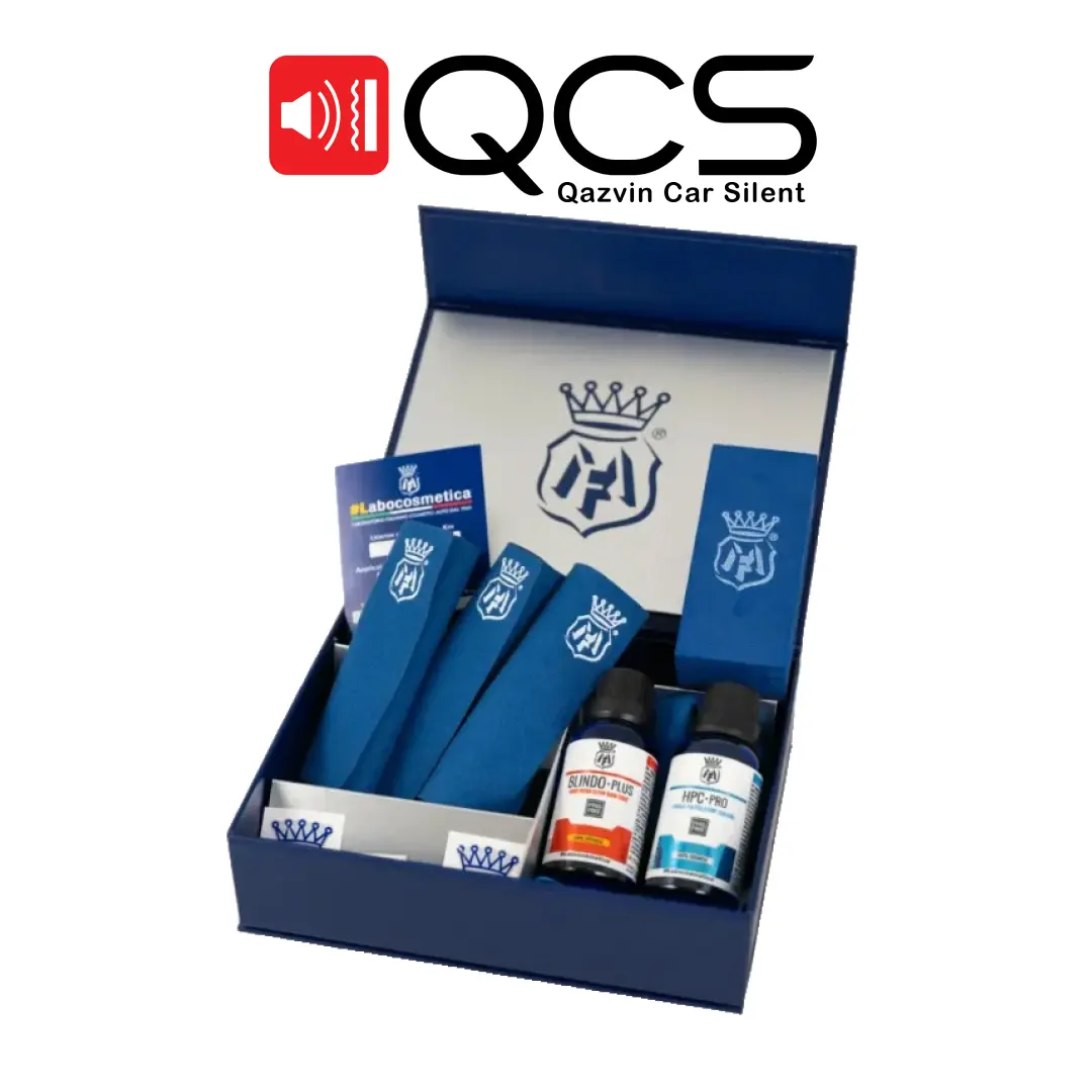 کیت کامل پوشش نانو سرامیک مفرا مخصوص بدنه خودرو Labocosmetica BLINDO Plus + HPC Pro Coating Kit